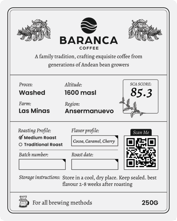 Herencia Sendero (Medium Roast) – Single Origin Colombia